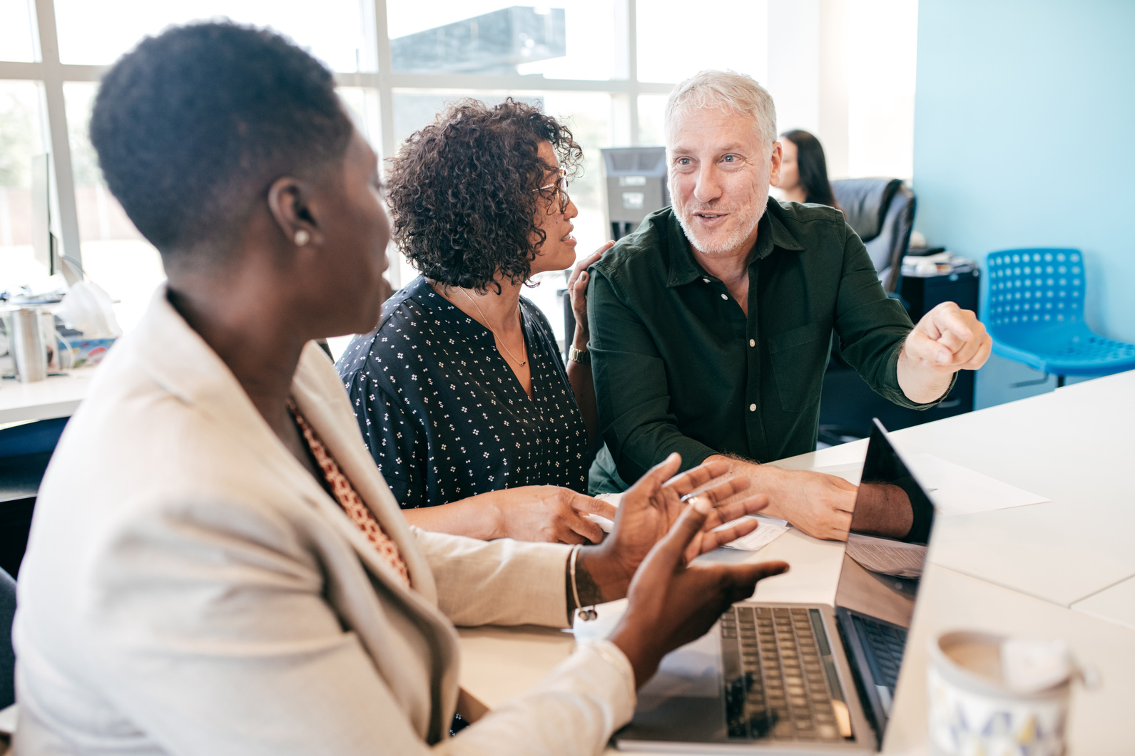 Tax lawyer and clients